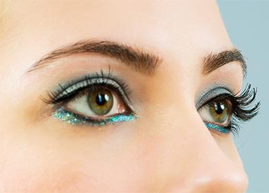 Beautiful eyes of a girl