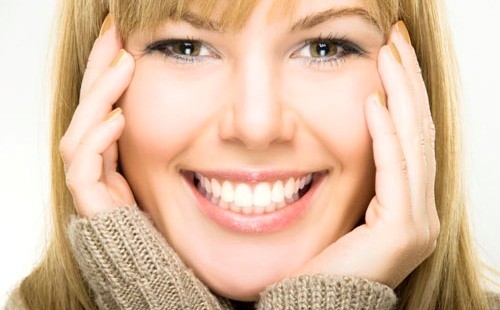 Beautiful girl smiling