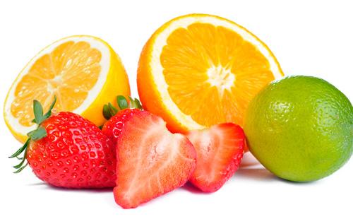 Strawberries and lemons