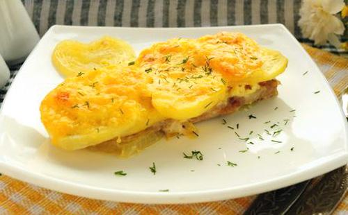 French Chicken and Potato Meat