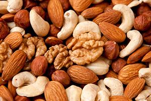 Such a scattering of nuts would please a squirrel