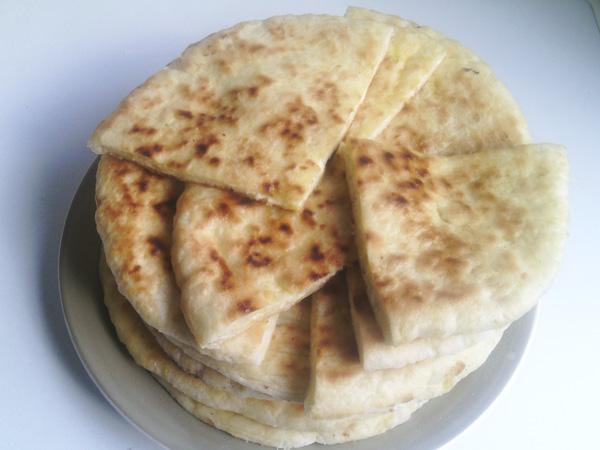 Ready Khachapuri on a plate