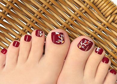 Beautiful pedicure