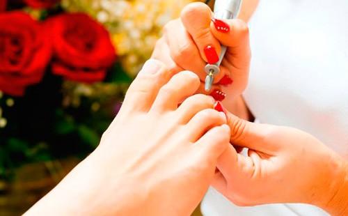 Hardware processing of toenails