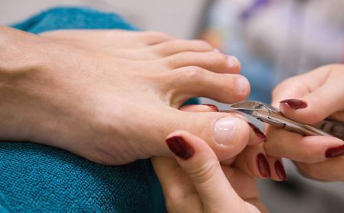 Leg cuticle removal