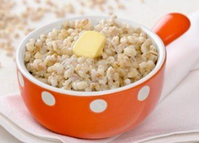 Barley porridge