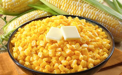 Corn grains absorbed the energy of the sun