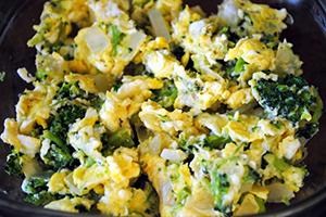 Whipped squirrels and lots of broccoli