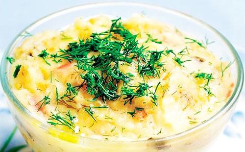 Rice casserole in a bowl