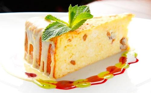 Curd casserole with raisins