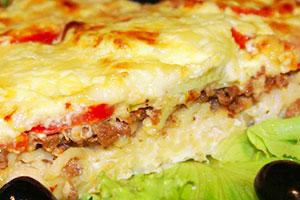 Potato casserole in a slow cooker