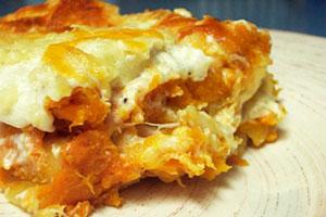 Diet Potato Casserole with Cabbage