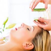 The girl is ready to accept the healing power of the agave