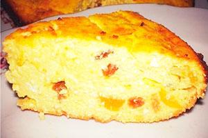 Curd casserole with raisins