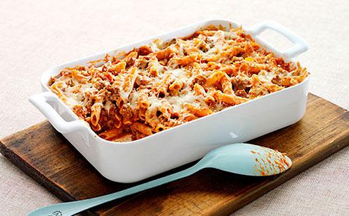 Pasta casserole: simple and original recipes