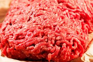 Ground beef for dumplings