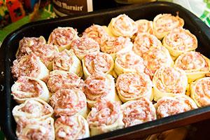 Lazy dumplings on the grill