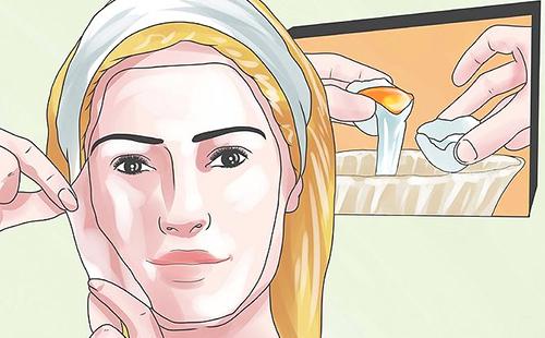 The figure shows how to remove the film from the face after solidification