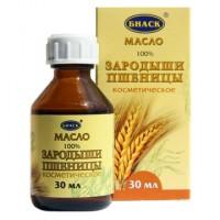 Wheat germ oil in yellow wheat