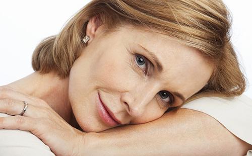 Beautiful woman in the prime of life