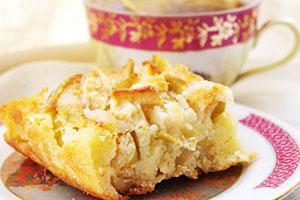 Charlotte on a fermented baked milk