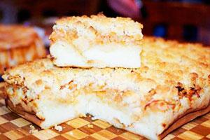 Charlotte with cottage cheese