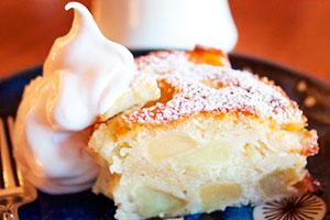 Charlotte on sour cream