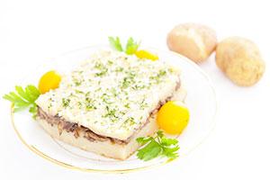 Mashed Potato Casserole with Chicken