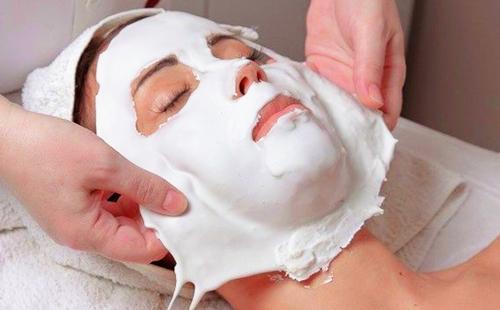 The frozen mask should be carefully removed.