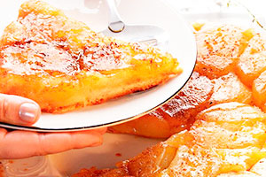 Traditional Charlotte with Pears