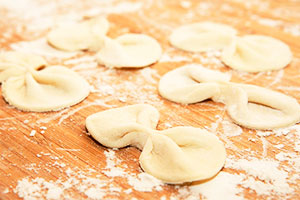 A simple recipe for kefir dough