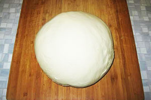 Choux pastry with sugar