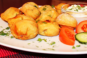 Classic fried dumplings