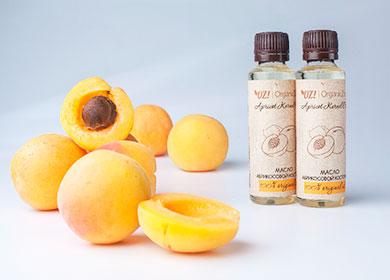 Jars of Apricot Oil