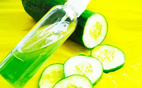 Cucumber mask