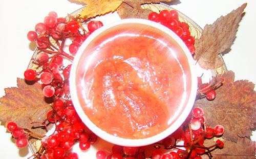 Protein mask with viburnum