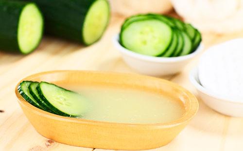 Cucumber mask