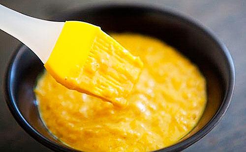 Mask with kefir and carrots