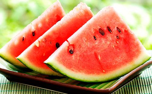 Watermelon slices
