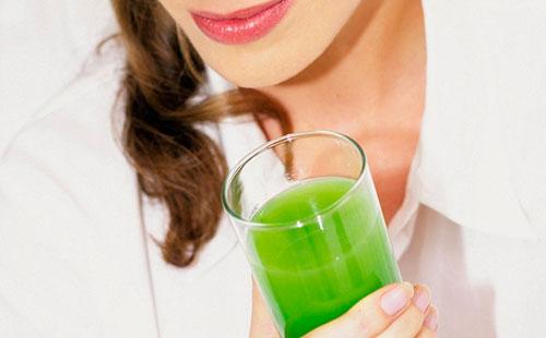 Aloe juice with honey