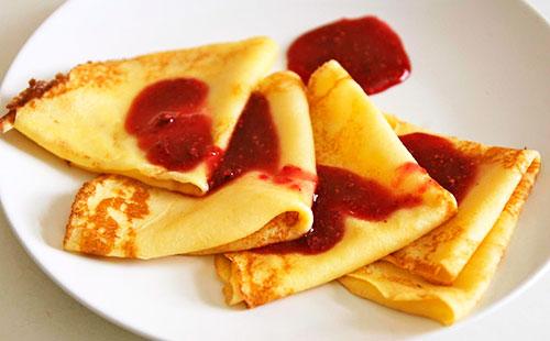 Traditional pancakes