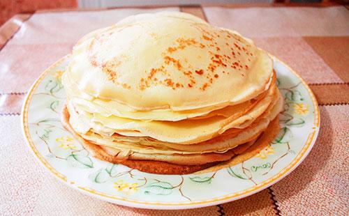 Stack of pancakes