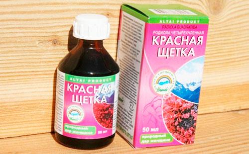 Tincture of red brush