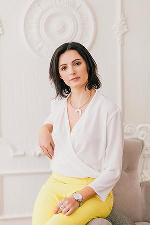 Portrait of Olga in white