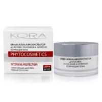 Jar of capillary protector cream