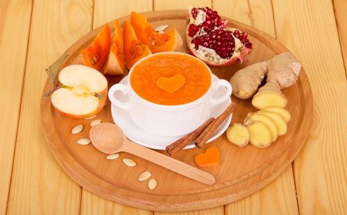 Ginger jam with pumpkin