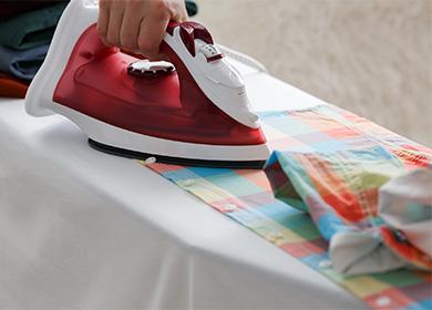 Shirt ironing
