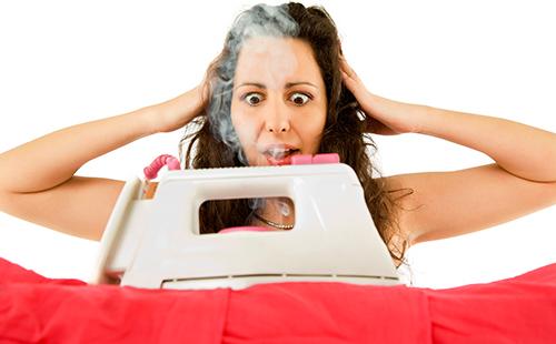 The woman saw a tan and panicked