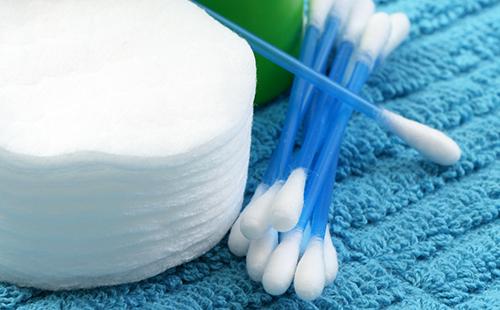 Cotton pads and sticks