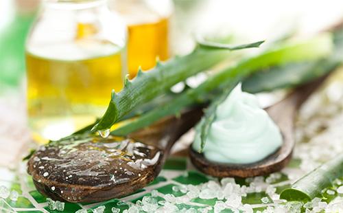 Stalks and Aloe Vera Juice